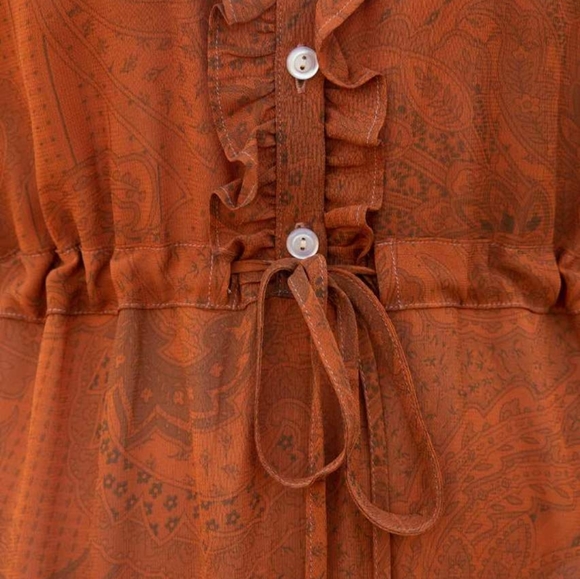 New Christy Dawn Elle Pumpkin Paisley - Picture 3 of 10